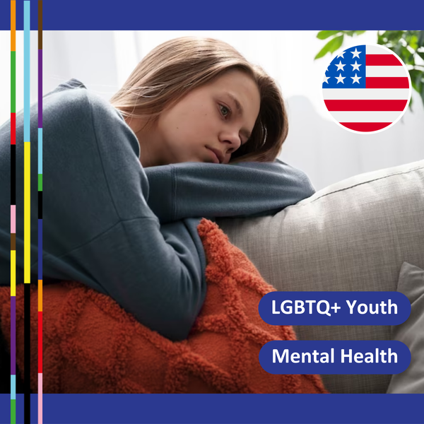 4. The Trevor Project report highlights poor mental health for American LGBTQ+ youth