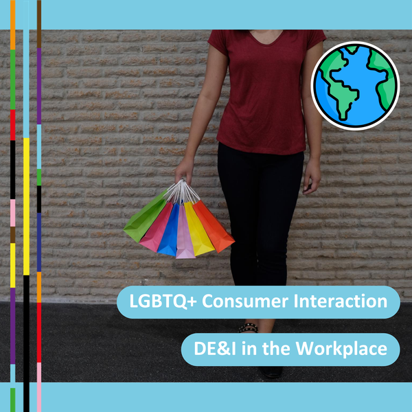 3. 78% of LGBTQ+ consumers are influenced by company DE&I policies when making purchase decisions