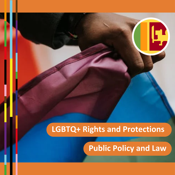 1. Sri Lankan government supports decriminalising homosexuality