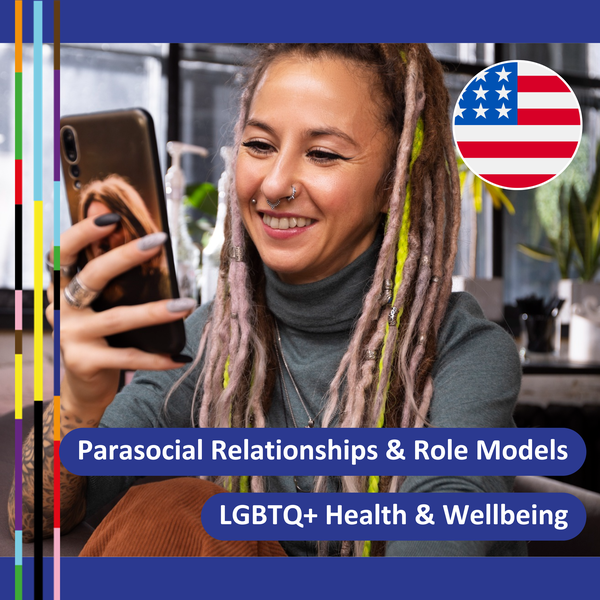 2. New research finds parasocial relationships have positive impact on LGBTQ+ young people