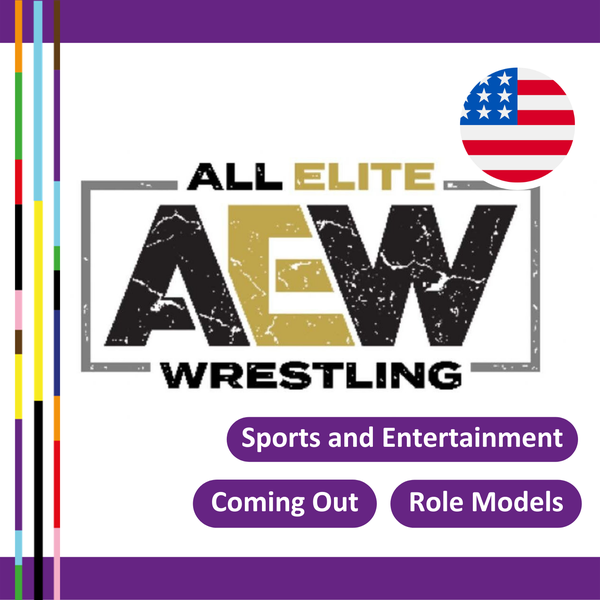 4. First openly gay professional wrestler wins title at All Elite Wrestling