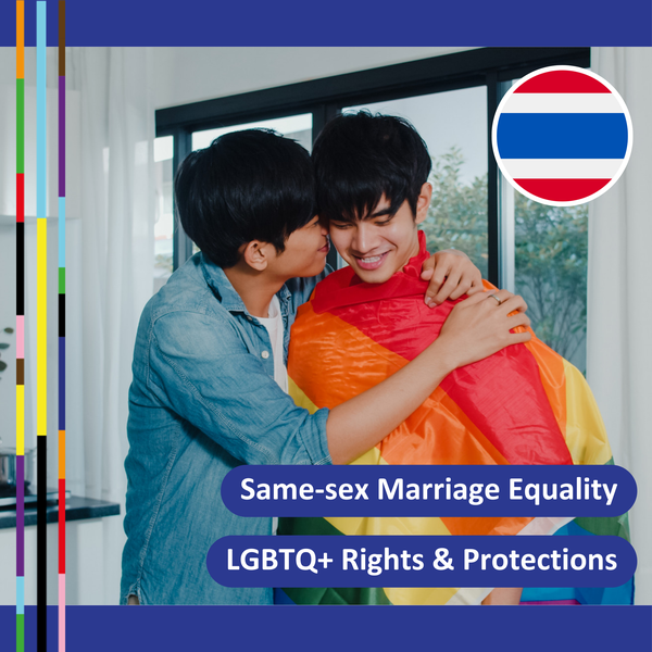 2. Thailand legalises same-sex marriage