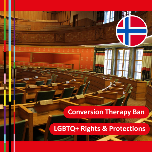 2. Norwegian parliament bans conversion therapy